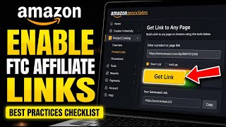 How to enable FTC affiliate links best practices checklist - Full Guide