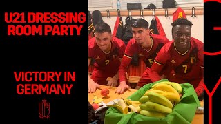 #U21 | #U21EURO 2021 | Celebration after Germany-Belgium