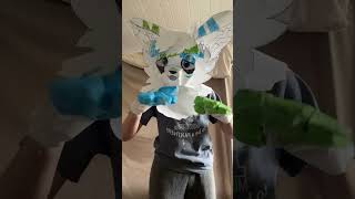 [ the cyclone malfuntion. ] { NOT LORE } ^ #fursuit #paperfursuit ^