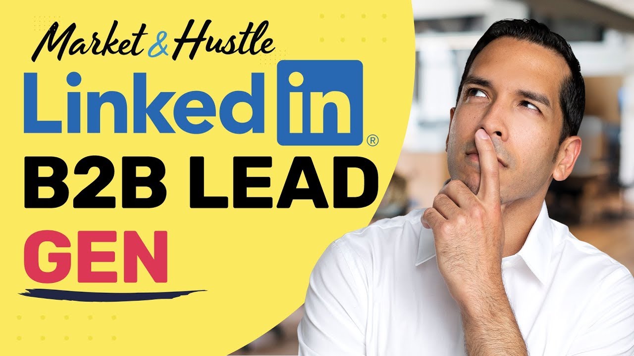 LinkedIn B2B Lead Gen – 3 ADVANCED Ad Strategies - YouTube