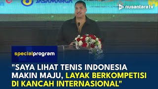 Sambutan Menpora Dito Ariotedjo di Rakernas PELTI: Saya Lihat Tenis Indonesia Makin Maju | NTV