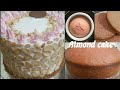 Almond cake / No oven / No oil/delicious almond cake recipe/ food court recipes