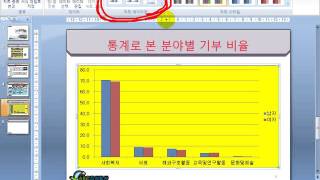 [ITQ파워포인트3기 복습5강-2]완전정복2 슬라이드5 차트슬라이드2