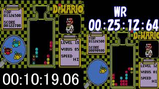 【RTA】Dr.wario00-20 【WRとの比較】