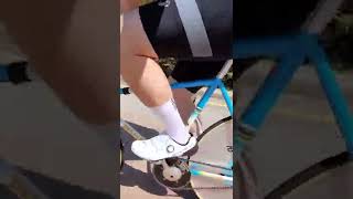 Enjoying the 3Rensho pursuit! Fixed gear fixie track bike steel njs