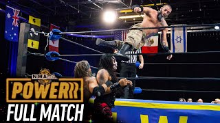 TAG TITLE MATCH - La Rebelion vs The Briscoe Brothers | NWA Powerrr S8E5