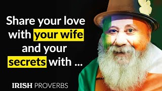 Witty Irish Proverbs that tell a lot about ourselves I Wise Quotes and Sayings🇮🇪