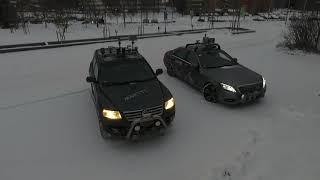 Automated vehicle sensor tests in arctic weather