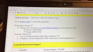 Creating Khan Academy Account using class code
