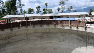 Surf Chamber of Upper Kotmale Hydro Power Project