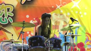 陳曼青VelaBlue 20150816 2 爵士鼓 Roly-Poly(T-ara)