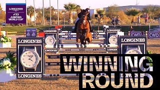 Sternlicht with luck to the win in Thermal! | Winning Round | Longines FEI Jumping World Cup™ NAL