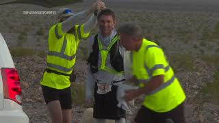 Runners set off on the annual Death Valley ultramarathon billed as the world's toughest foot race