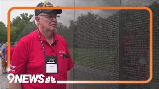 Vietnam veteran shares his stories at memorial