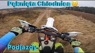 Pęknięta chłodnica w Exc450😔|Podjazdy⛰️| KTM/XMOTOS| CrossRacingTeam✌🏼