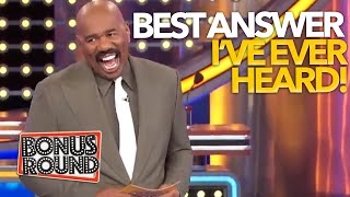 3 Best Answers STEVE HARVEY Has Ever Heard On Family Feud