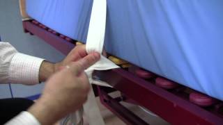Fast and quick release knot for Salvacel products