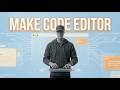 Make Your own Code Editor Using HTML CSS JS | Sawwqib Codes