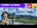 p5.js Coding Tutorial | Collage (Image Manipulation)