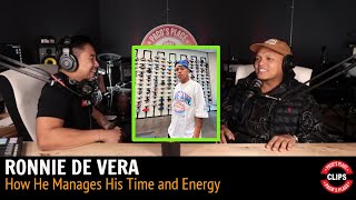 Ronnie De Vera: How He Manages His Time and Energy