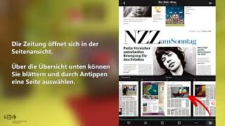 Tutorial: PressReader App | KANTONSBIBLIOTHEK BASELLAND