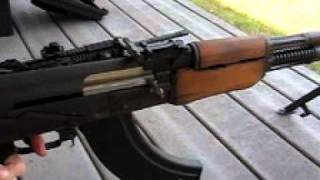 yugo m72 RPK (slow motion at 420fps)
