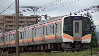 E129系B19編成信越本線下り普通455M　長岡→新潟