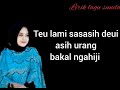 lirik lagu sunda jalir jangji cover by nina