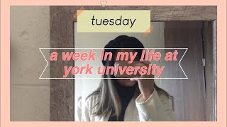 a week in my life at york university [toronto, canada]