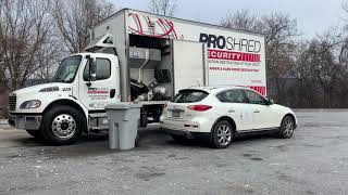 What to do with shredding on the Main Line?