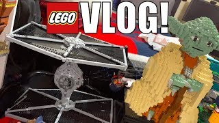 My LEGO UCS Tie Fighter Fell... + The Mandalorian Release! | MandRproductions LEGO Vlog!