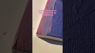 how to paint an easy ombre (sunset) background for beginners | acrylic painting tutorial
