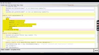 ARMSTRONG NUMBER AS NON PARAMETERIZED CONSTRUCTOR || JAVA CLASS by ASHISH
