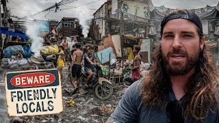 Solo Adventure Through The "Worst" Slum in The Philippines 🇵🇭 (Tondo)