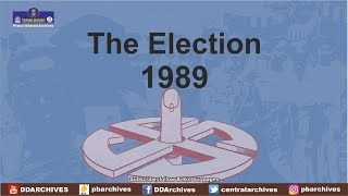 1989 Elections | Coverage by Doordarshan