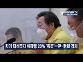 차기 대선주자 이재명 23% ‘독주’…尹·李와 격차 goodtv news 20210201