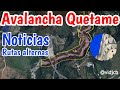 Avalancha en Quetame vía Bogotá Villavicencio