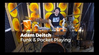 Adam Deitch - Funk & Pocket Playing - @drumtrainer