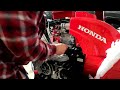 honda hss928 atd oil change a very easy task on this machine