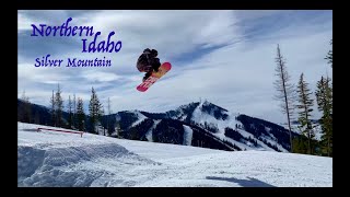 Snowboarding Silver Mountain Kellogg, Idaho