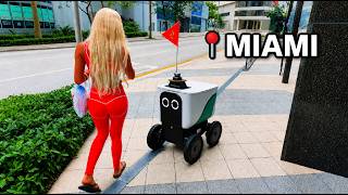 Exposing Delivery Robots in Miami (This Should Be Illegal)