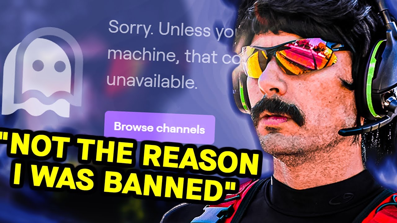 Dr Disrespect Responds To His Final Stream Before Ban - YouTube