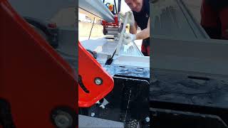 Rubi Electric Tile Marble Granite Cutting Machine! #rubitools #tilingtools #tilingwork #tiling