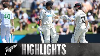 Williamson & Taylor dominate at Bay Oval  | First Test Day 1 HIGHLIGHTS | BLACKCAPS v Pakistan
