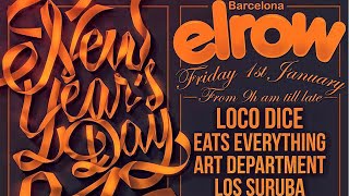 Los Suruba @ El Row, Barcelona (New Year's Day 2016)