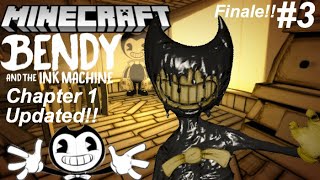 Bendy And The Ink Machine Chapter 1 Updated In Minecraft Part 1 Map Showcase - bendy finds beast bendy roblox batim