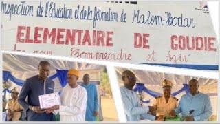 MALEM HODAR: ECOLE ELEMENTAIRE DE GOUDIÉ: CEREMONIE DE CLOTURE DE LA SNEB