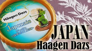 Haagen Dazs Matcha Kuromitsu Kinako ハーゲンダッツ抹茶黒蜜きなこ