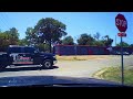 driving downtown athens tx dash cam