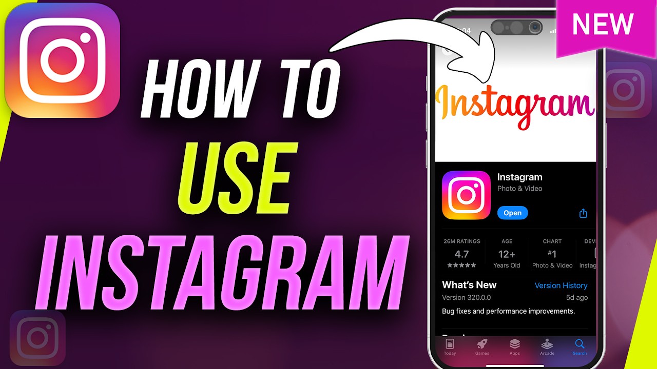 How To Use Instagram - 2024 Complete Beginner's Guide - YouTube